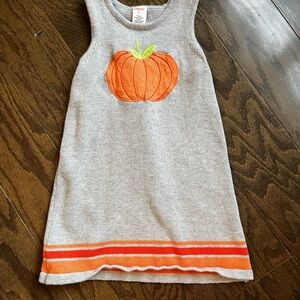 Gymboree Gray Dress with pumpkin 🎃